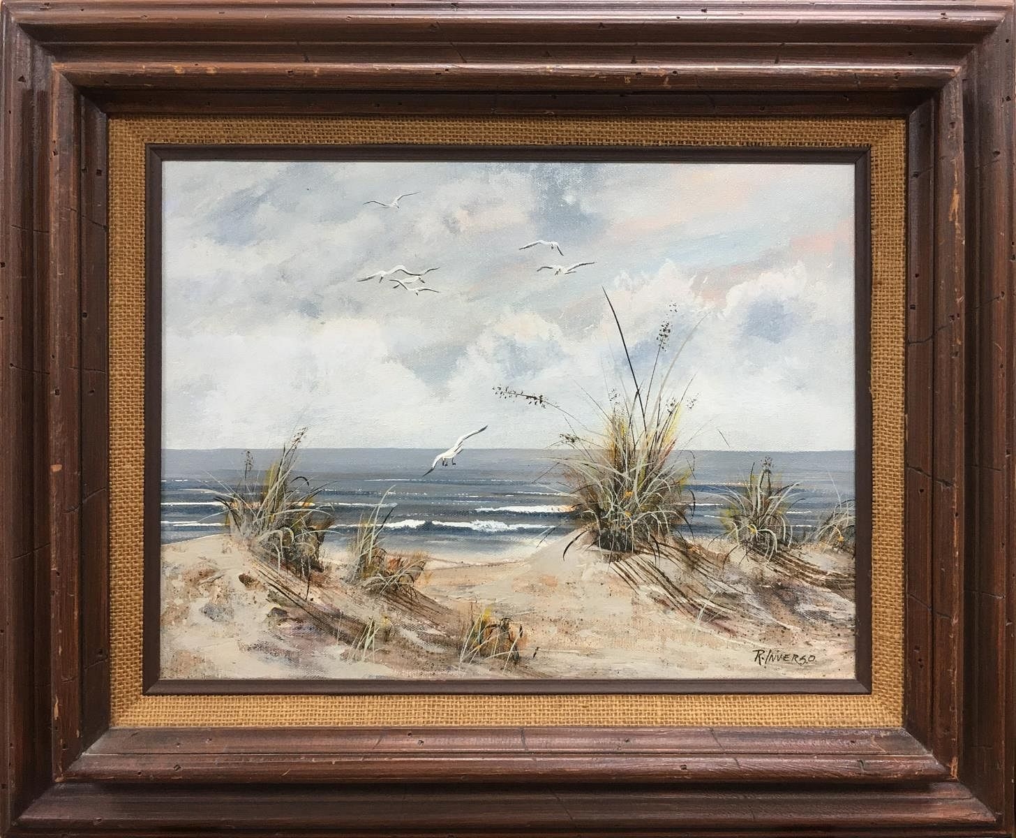 R Inverso | R Inverso - Beach Scene | MutualArt