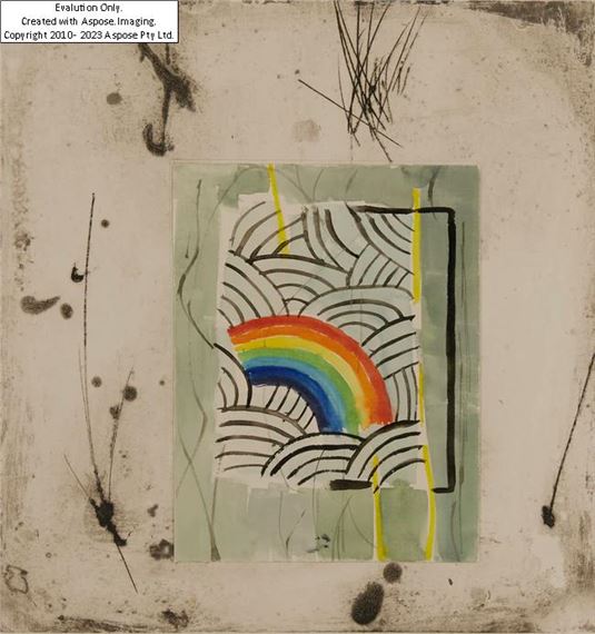 Woven Rainbow Study I by Mark Surridge, 2011