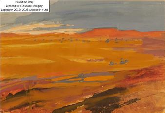 Desert landscape - Sheila Benford