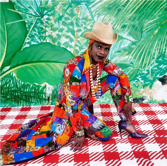 La femme américaine libérée des années 70 by Samuel Fosso, 1997