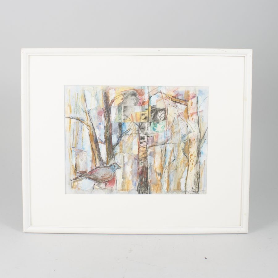 Artwork by Birgitta Lindh Lewin, Birgitta Lindh Lewin, Made of ink