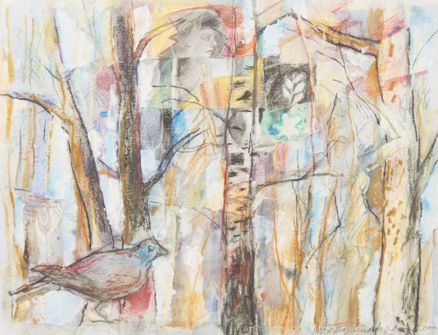 Artwork by Birgitta Lindh Lewin, Birgitta Lindh Lewin, Made of ink