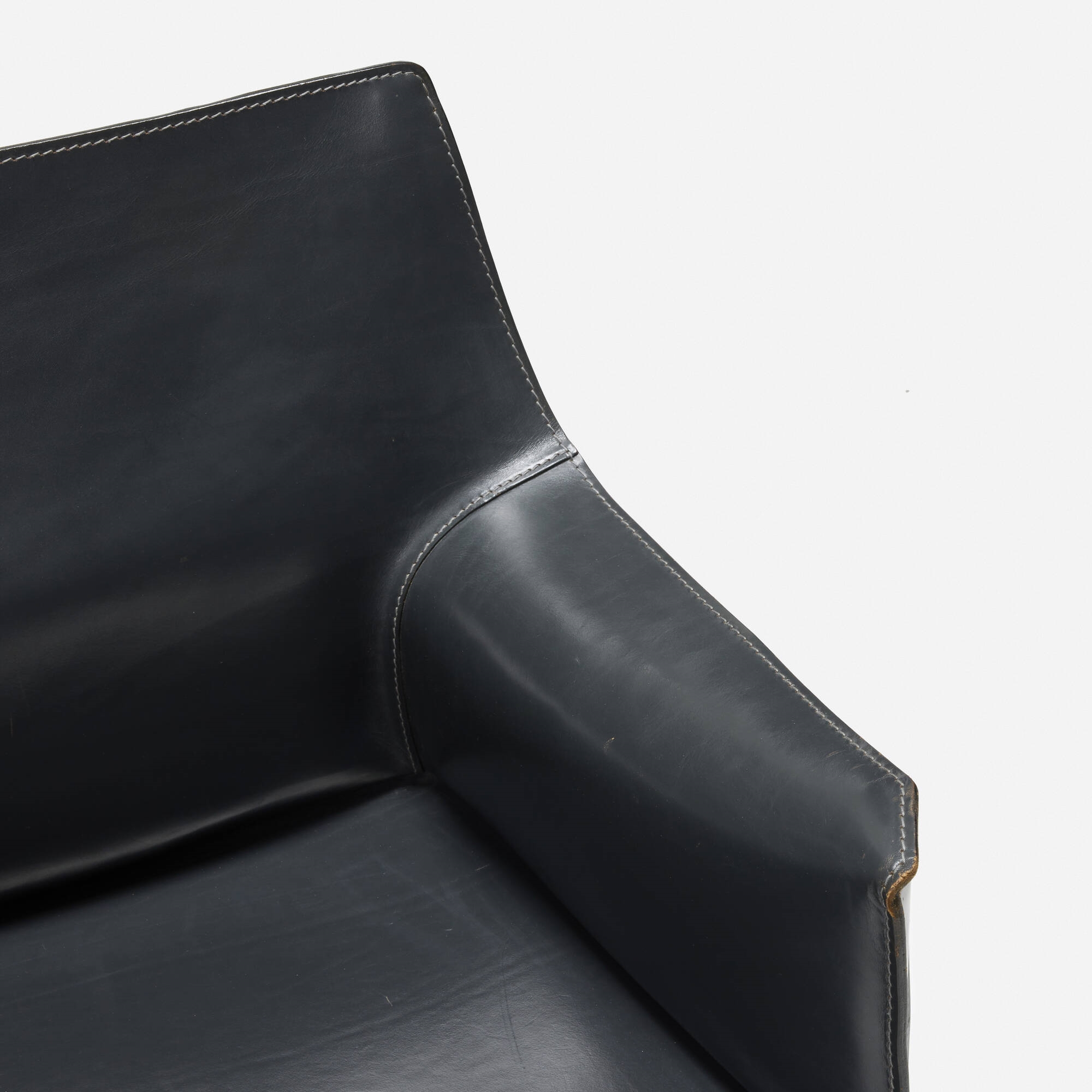 Artwork by Mario Bellini, Cab chairs, set of six, Made of enameled steel, plastic