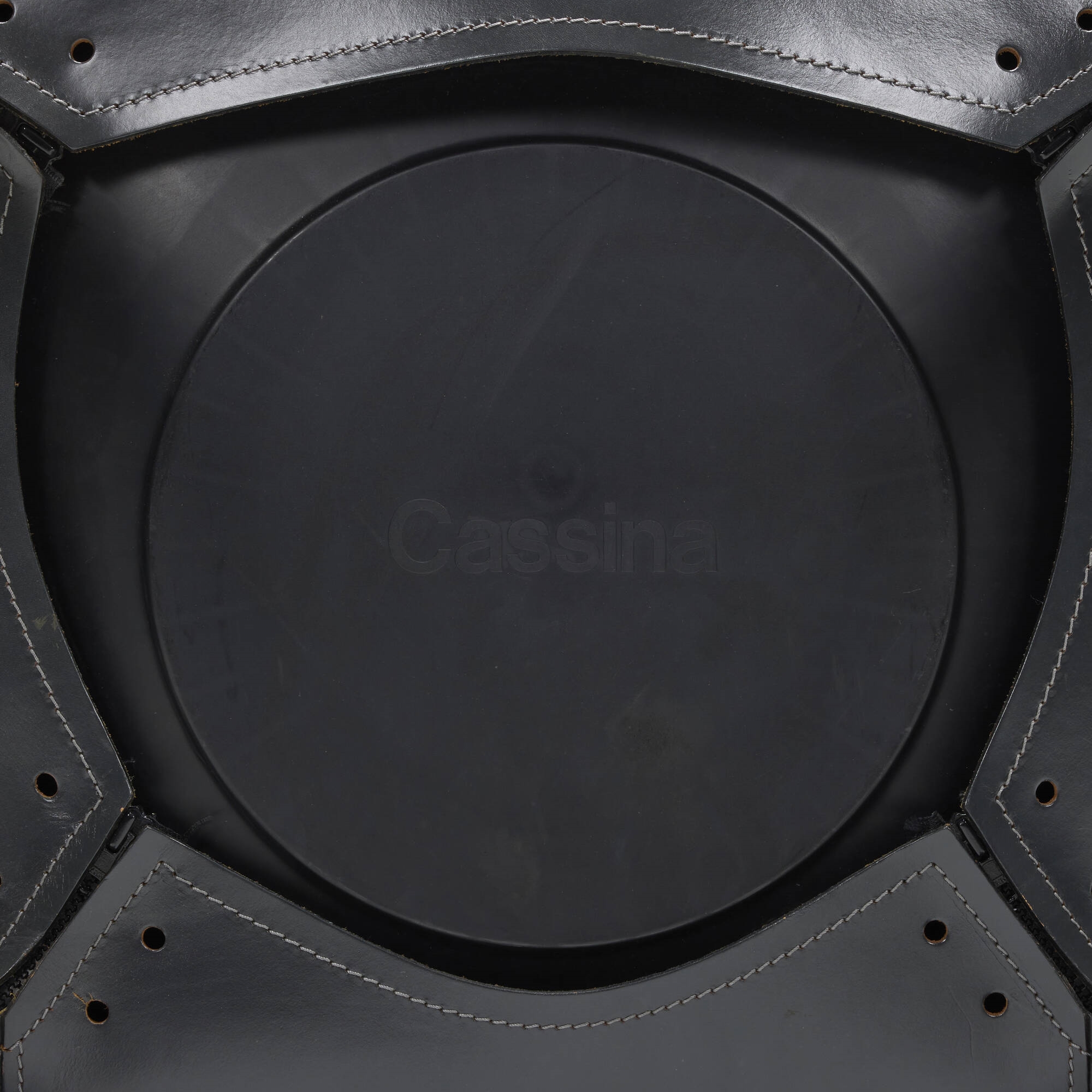 Artwork by Mario Bellini, Cab chairs, set of six, Made of enameled steel, plastic