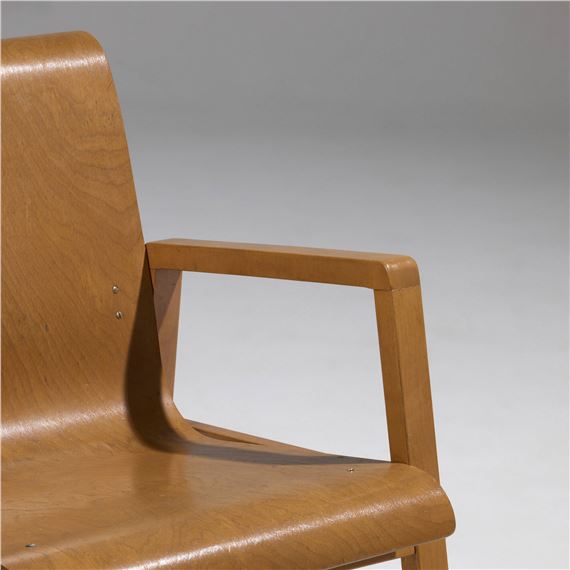 Alvar Aalto | Armchair, model 51/403 (Circa 1950) | MutualArt
