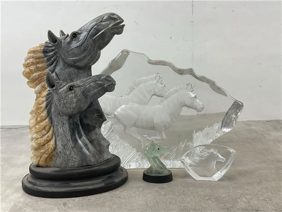 Mats Jonasson | Mats Jonasson engraved crystal wildlife sculptures