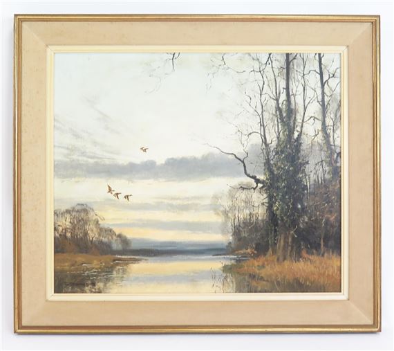 Evening by Walter Robin Jennings, dated 72