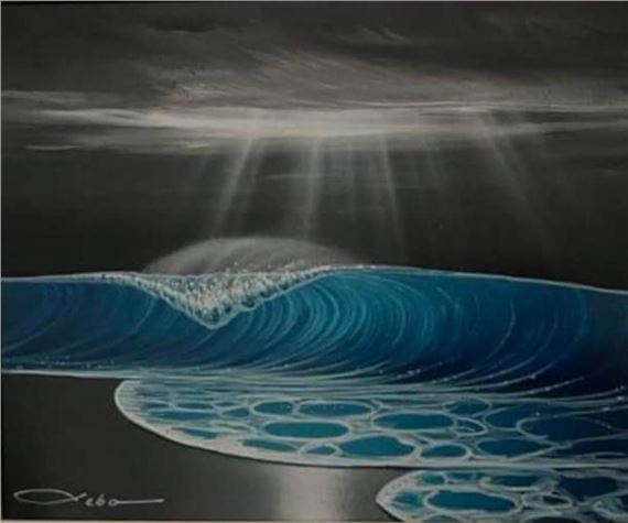 Chris Sebo | Moon Rays (2024) | MutualArt