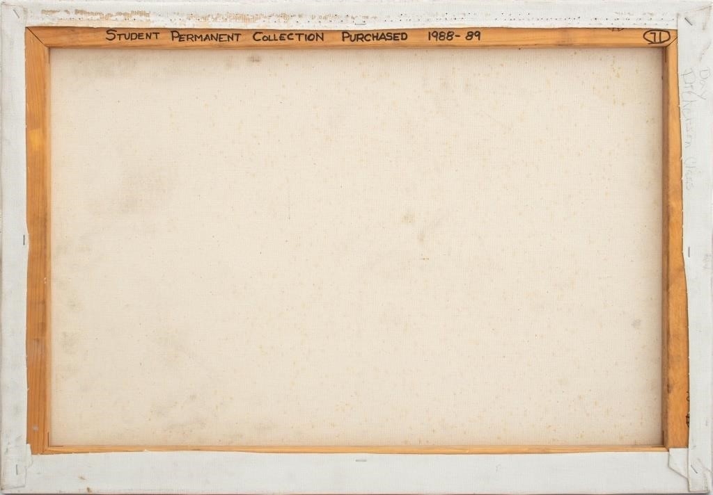 Artwork by A. Day, Day Signed Street Scene Oil on Canvas, Made of oil on canvas