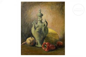 Still life with a jug - Juan Guillem Satorre