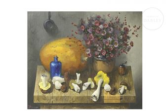 Still Life with Mushrooms - Juris Bindemanis