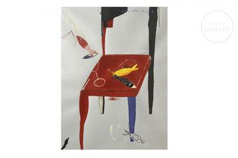 Still life with fish - Regina Saura