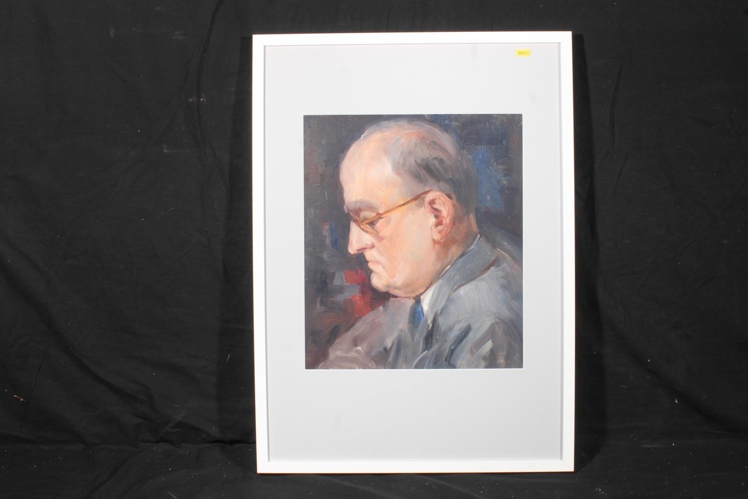 Lucie Neustein | Bust length portrait of a gentleman | MutualArt