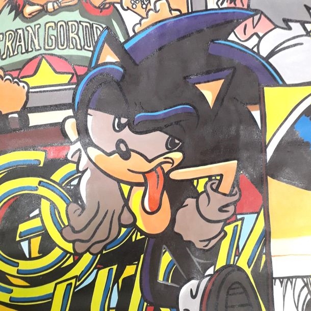 Artwork by Gudmundur Gudmundsson, EL GRAN GORDO, Made of painting on canvas