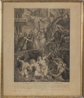Le débarquement de la reine au porte de Marseille - Peter Paul Rubens