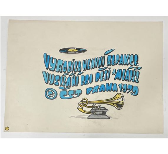 Vyrobila hlavní redakce vysílání pro děti a mládež ČST Praha 1979 by Kaja Saudek, 1979