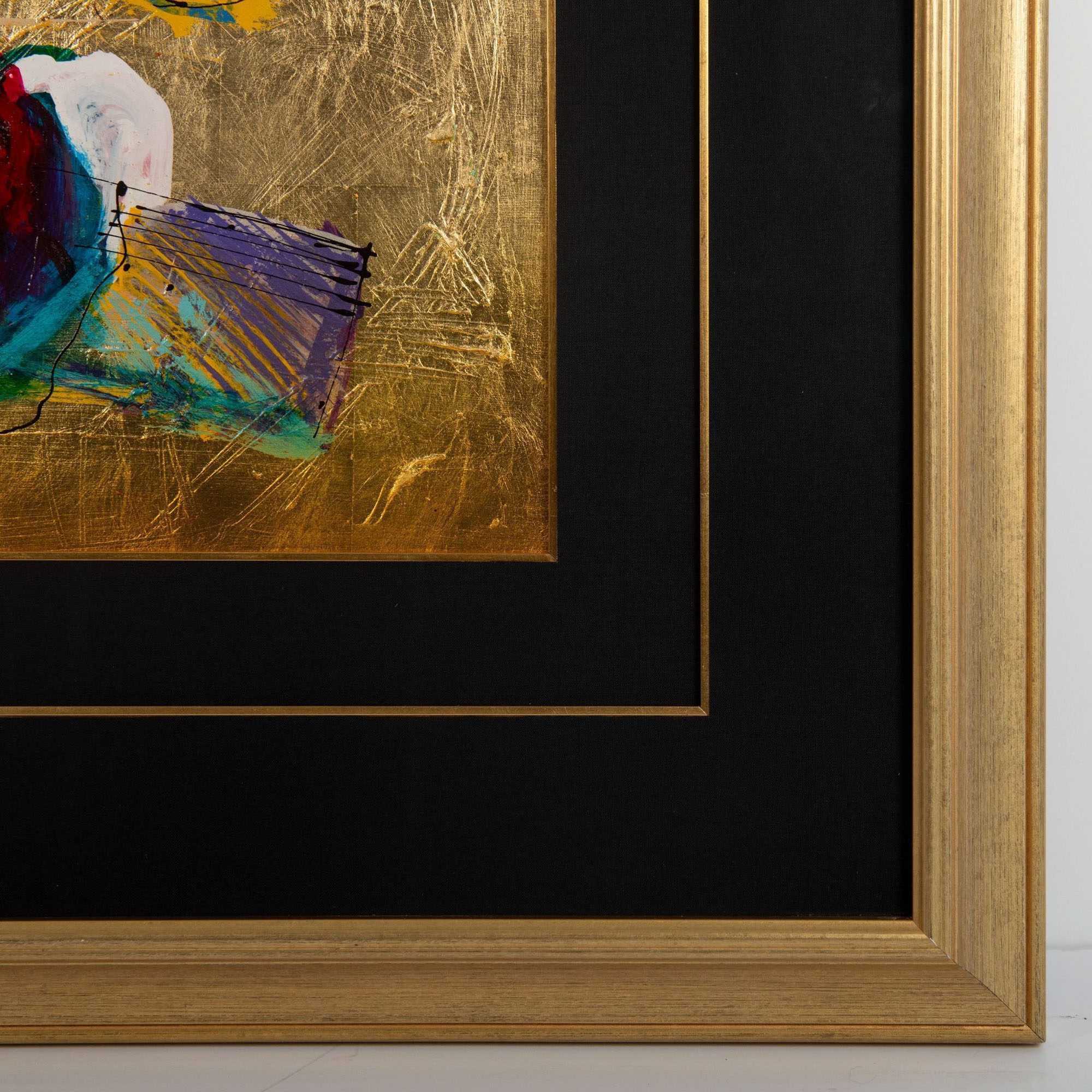 Calman Shemi | Calman Shemi, Original Acrylic & Gold Leaf Artwork ...