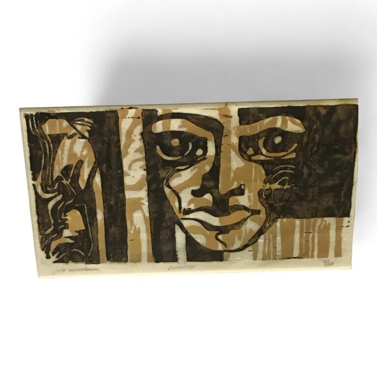 Artwork by Julie Nussenbaum, Julie Nussenbaum Print, Evoration, Made of glass