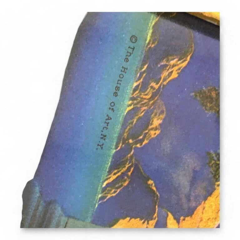 Artwork by Maxfield Parrish, Maxfield Parrish Print, Daybreak, Made of Glass