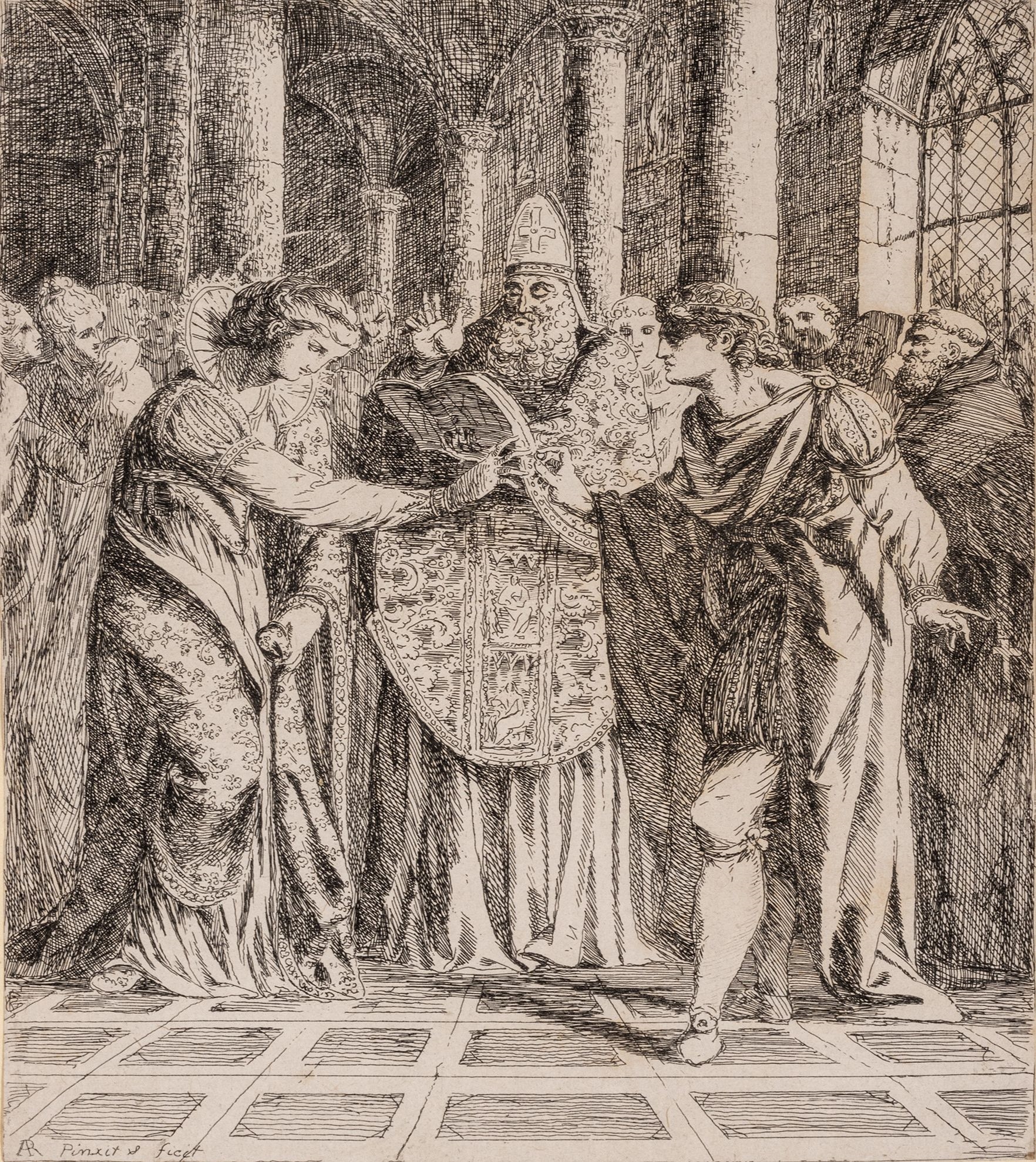 Alexander Runciman | Marriage of Saint Margaret | MutualArt