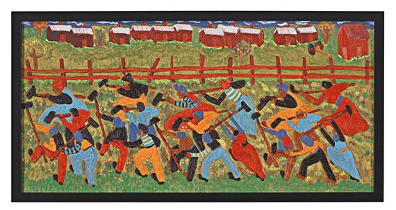 CLEANING COTTON by Winfred Rembert