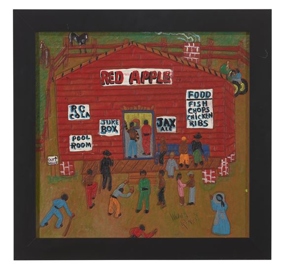 RED APPLE by Winfred Rembert, Executed in April 2011