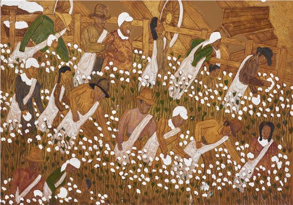 COTTON PICKERS by Winfred Rembert