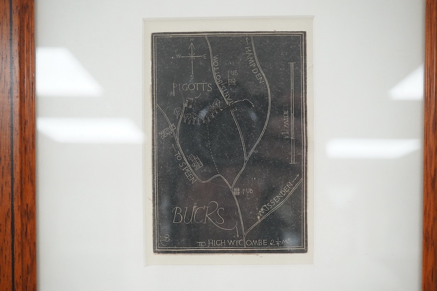 Artwork by Eric Gill, ‘Pǳٳ'’, Made of wood engraving