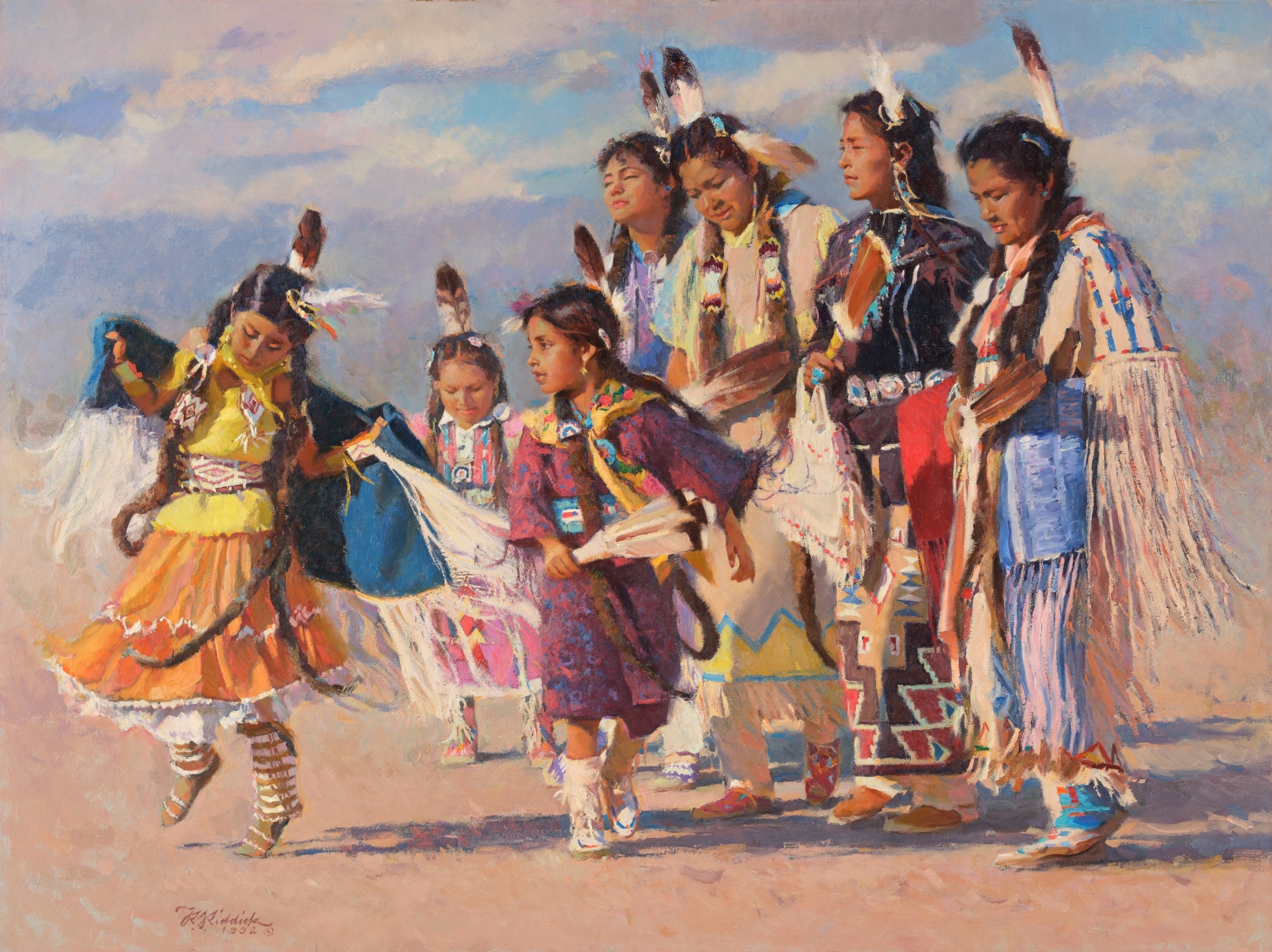 R.S. Riddick | The Blessing Dance (1992) | MutualArt