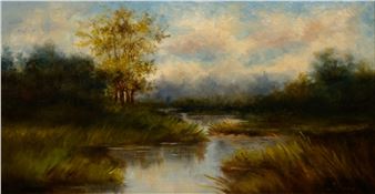 Marsh Scene - George Inness