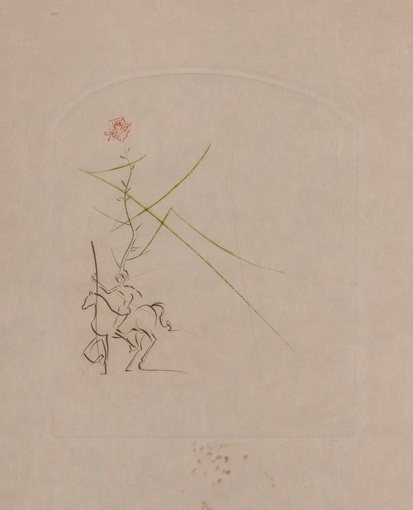 Salvador Dalí | Acquaforte a colori | MutualArt