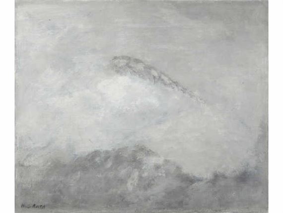 Marcelle Grata ( Ecole Lyonnaise du XX° siècle). Les cimes by Marcelle Grata