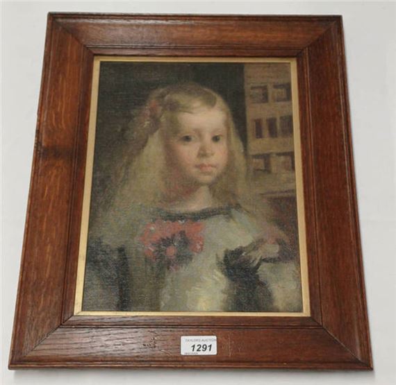 portrait of a young girl madrid 1913