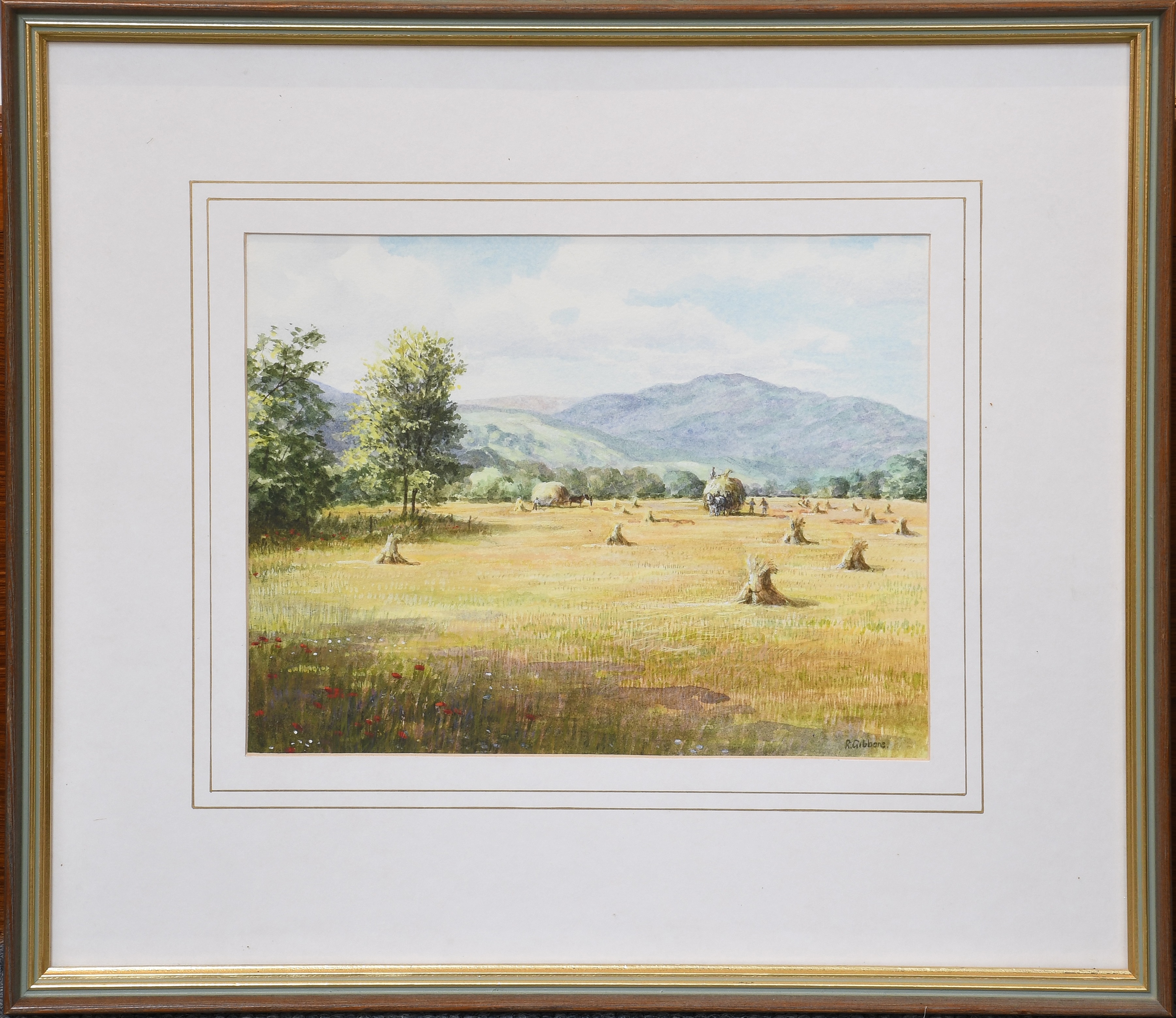 Artwork by Ruth Gibbons, Companions, Made of oil on board