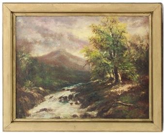 William Relfe (20th C) American, Oil on Canvas - William Relfe