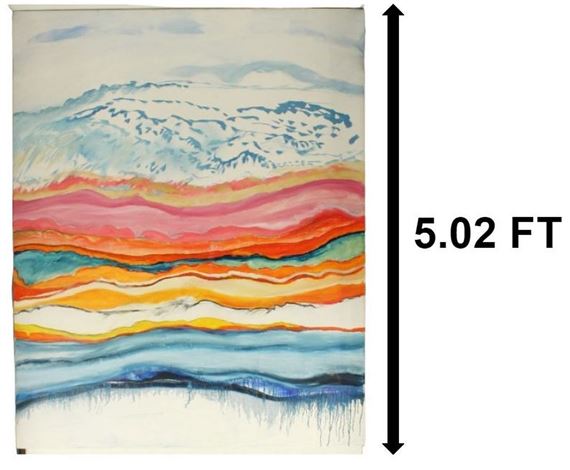 Karen Wright Sexton (20th/21st C) USA, Large O/C by Karen Wright, 1040