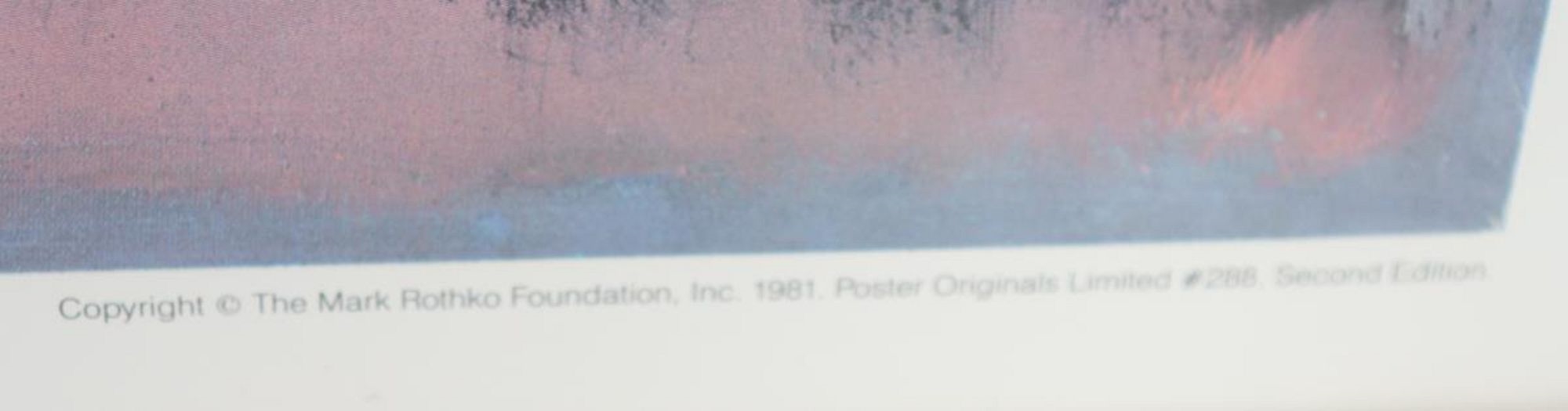 Artwork by Mark Rothko, Mark Rothko 1953 Untitled, Made of Poster