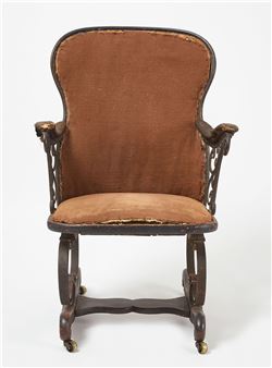 Tilting Centripetal Spring Armchair - Thomas Warren