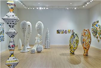Ann Weber’s Witty Life-Size Cardboard Sculptures Play with Disequilibrium in Evocative Balancing Acts