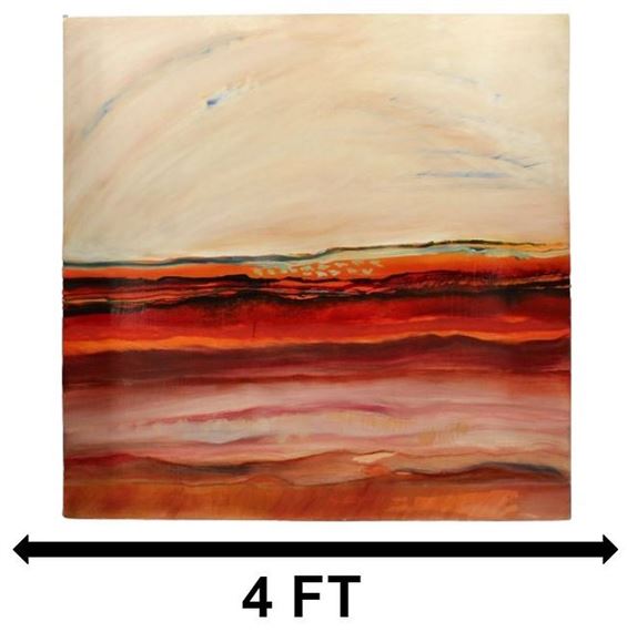 Karen Wright Sexton (20th/21st C) USA, Large O/C by Karen Wright, 1039