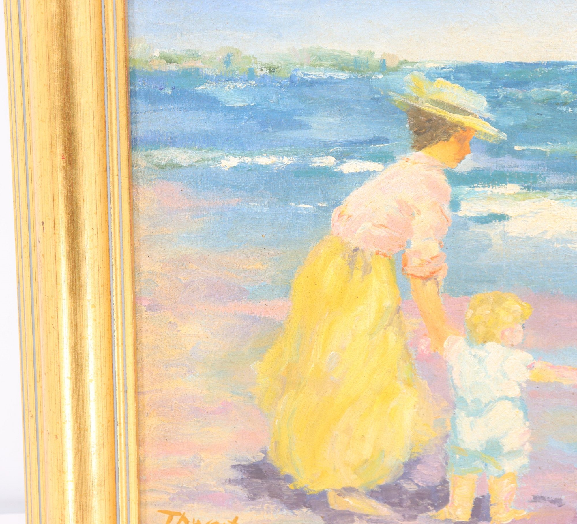 Artwork by Charles Winstanley Thwaites, Charles Winstanley Thwaites (1904-2002) USA, O/M, Made of Oil on Masonite