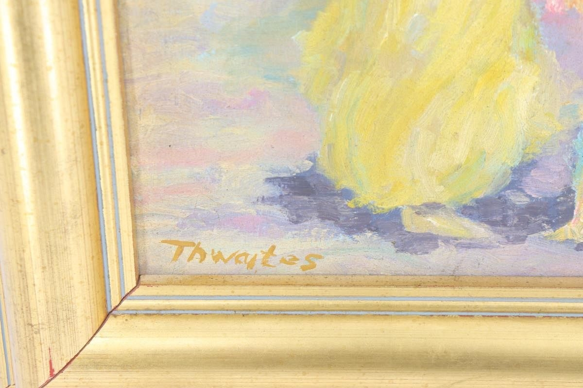 Artwork by Charles Winstanley Thwaites, Charles Winstanley Thwaites (1904-2002) USA, O/M, Made of Oil on Masonite