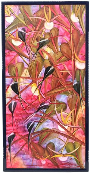 Jorge Ivan Arango (1948-2009) Columbian, O/C by Jorge Ivan Arango, 1987