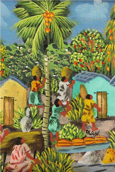 L. Y. Alaby | L. Y. Alaby (Haiti, 20th Century) Oil on Canvas