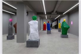 Ugo Rondinone's Third Exhibition at Mennour on View in Paris