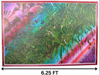 Jorge Ivan Arango (1948-2009) Columbian, Large O/C - Jorge Ivan Arango