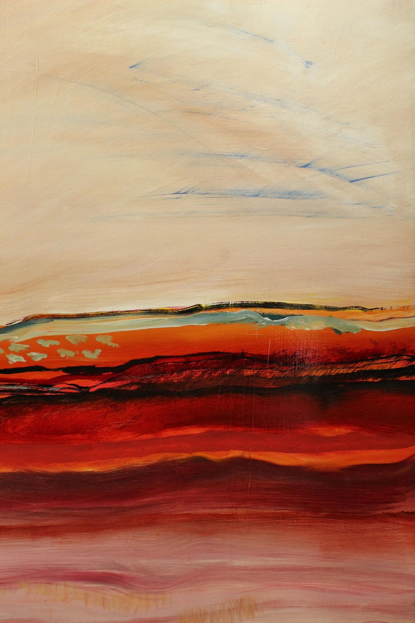 Artwork by Karen Wright, Karen Wright Sexton (20th/21st C) USA, Large O/C, Made of oil on canvas