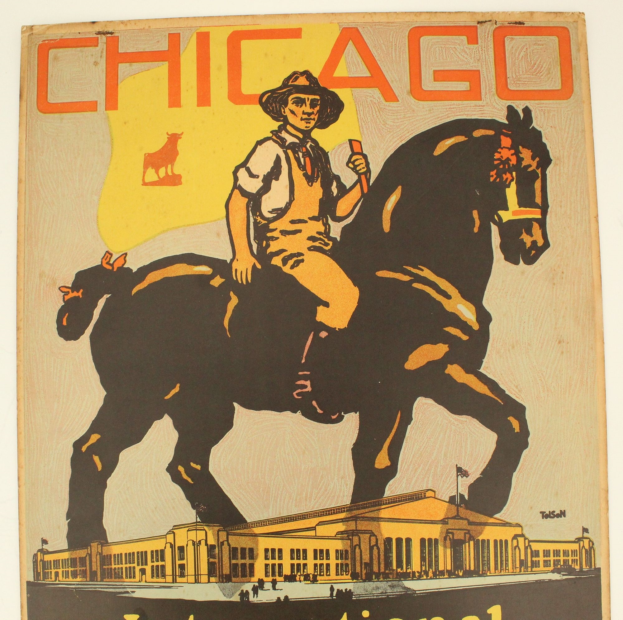 Designer | Chicago Livestock Show Poster Norman Tolson 1939 (1939 ...