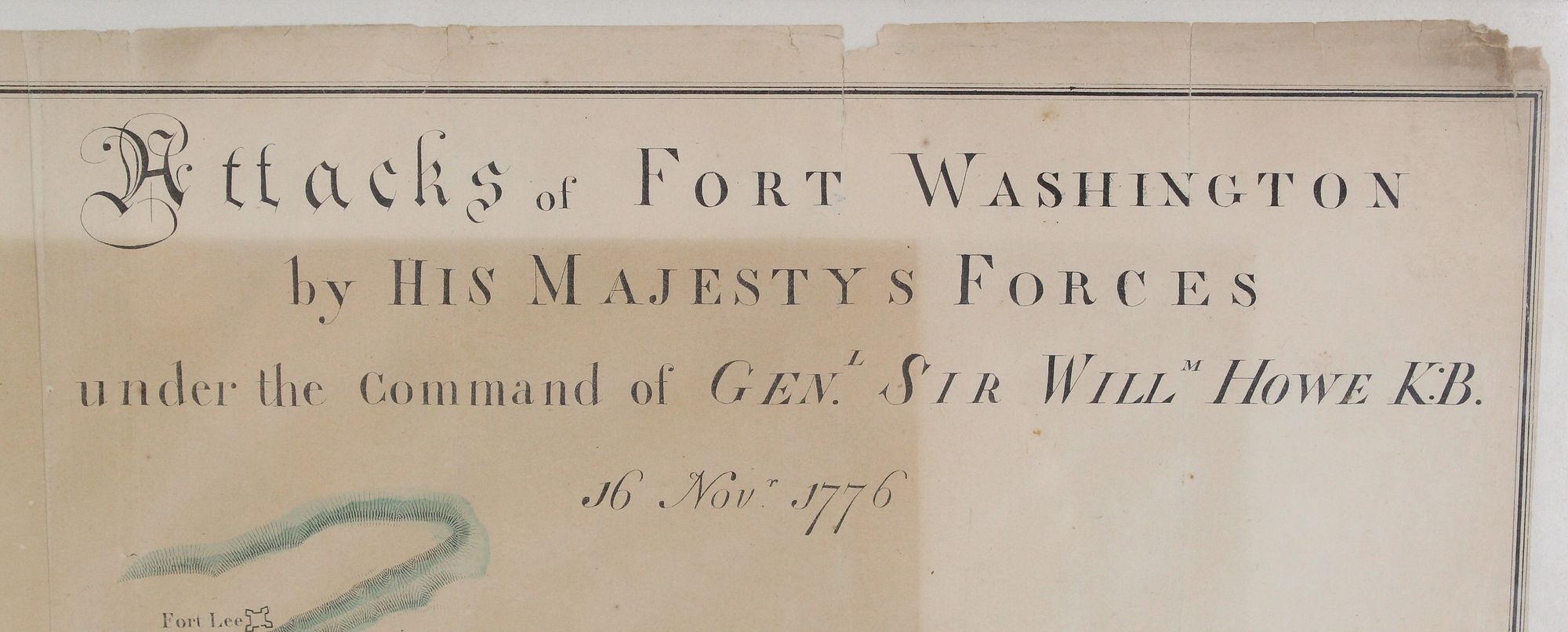 George Hayward | George Hayward, Attacks of Fort Washington, Litho ...
