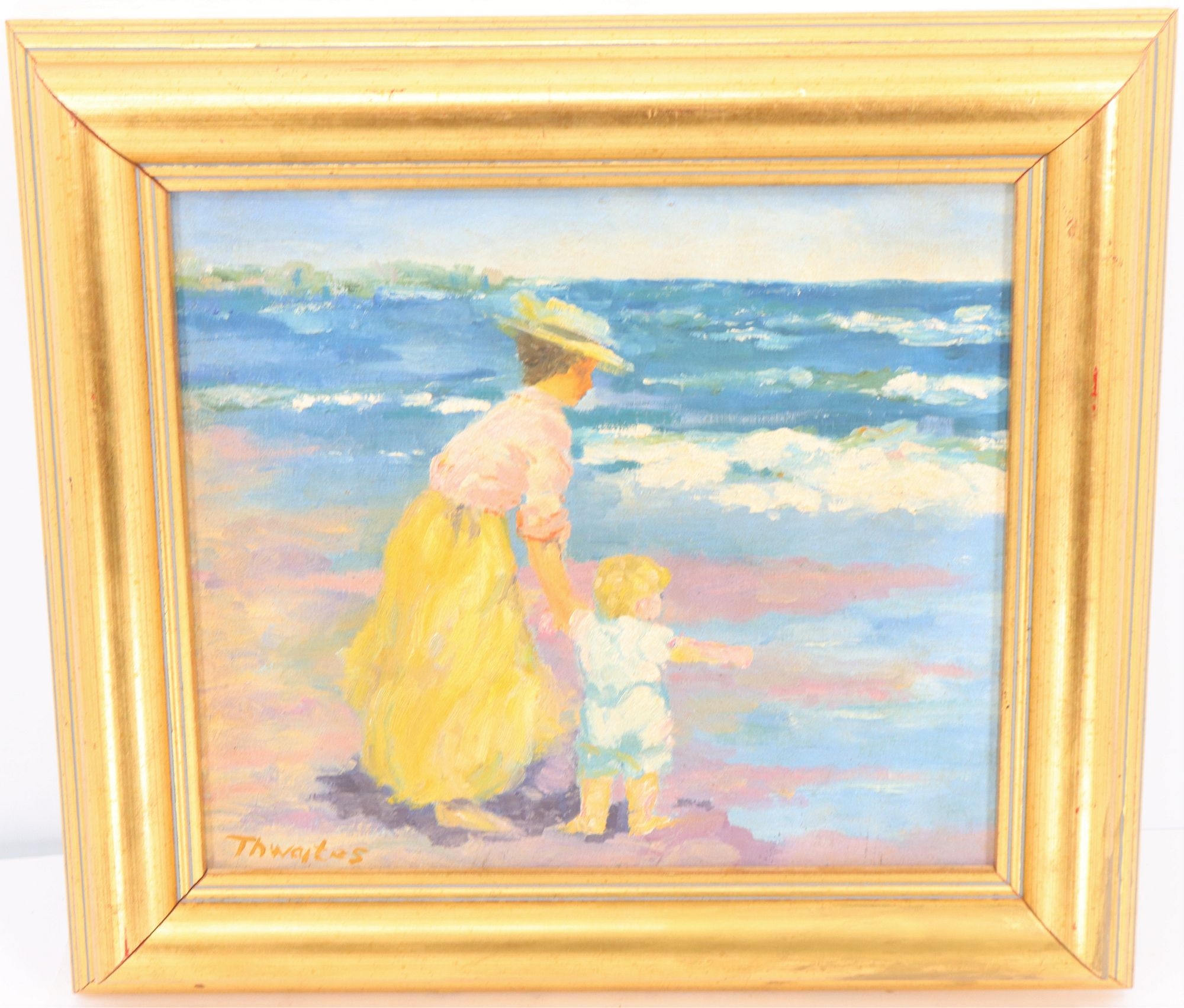 Artwork by Charles Winstanley Thwaites, Charles Winstanley Thwaites (1904-2002) USA, O/M, Made of Oil on Masonite